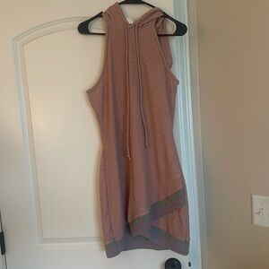 Venus Pink Hoodie Dress